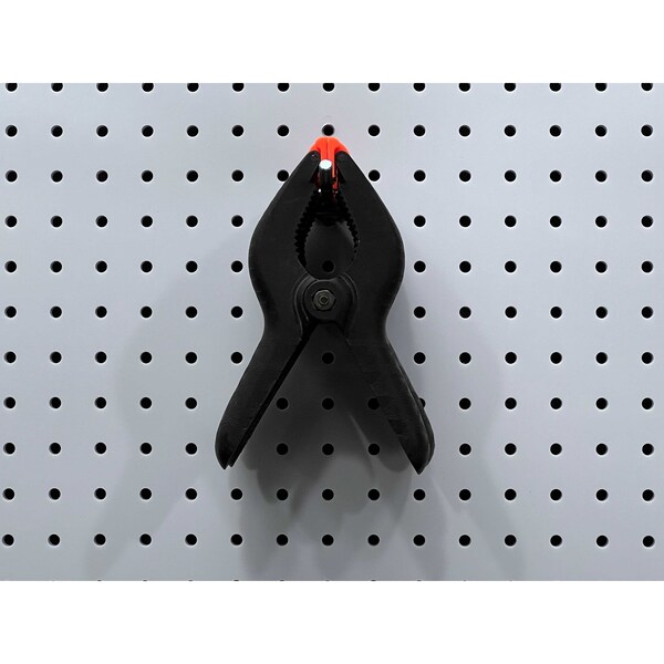 6 In. Single Rod 30 Degree Bend Steel Pegboard Hook For 1/8 In. And 1/4 In. Pegboard 3 Pack